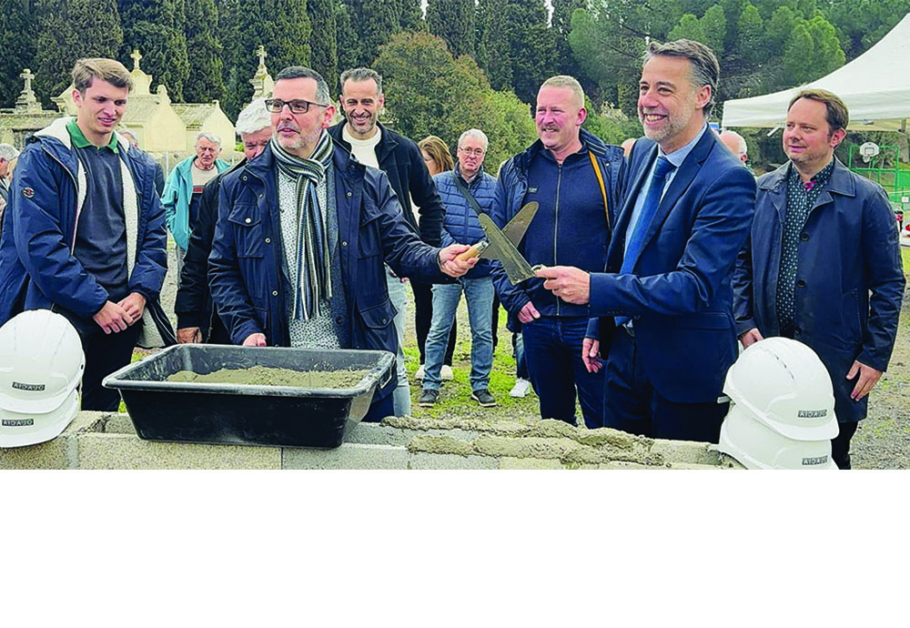 PREMIERE PIERRE POUR LE POLE MEDICAL DE LA BERGERIE