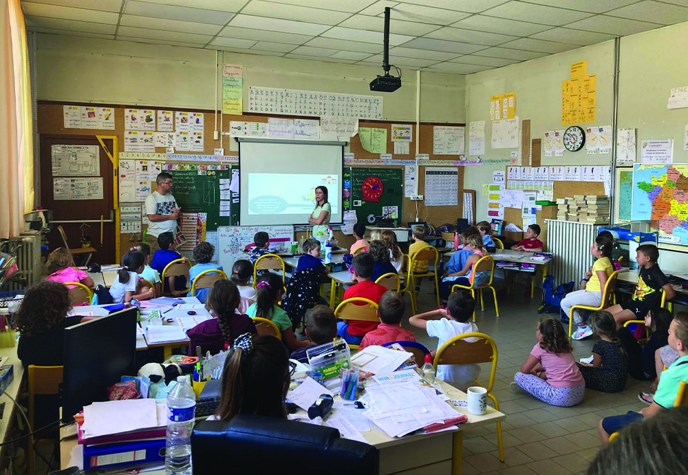 UNE NOUVELLE CLASSE À L’ÉCOLE ÉLÉMENTAIRE VICTOR HUGO