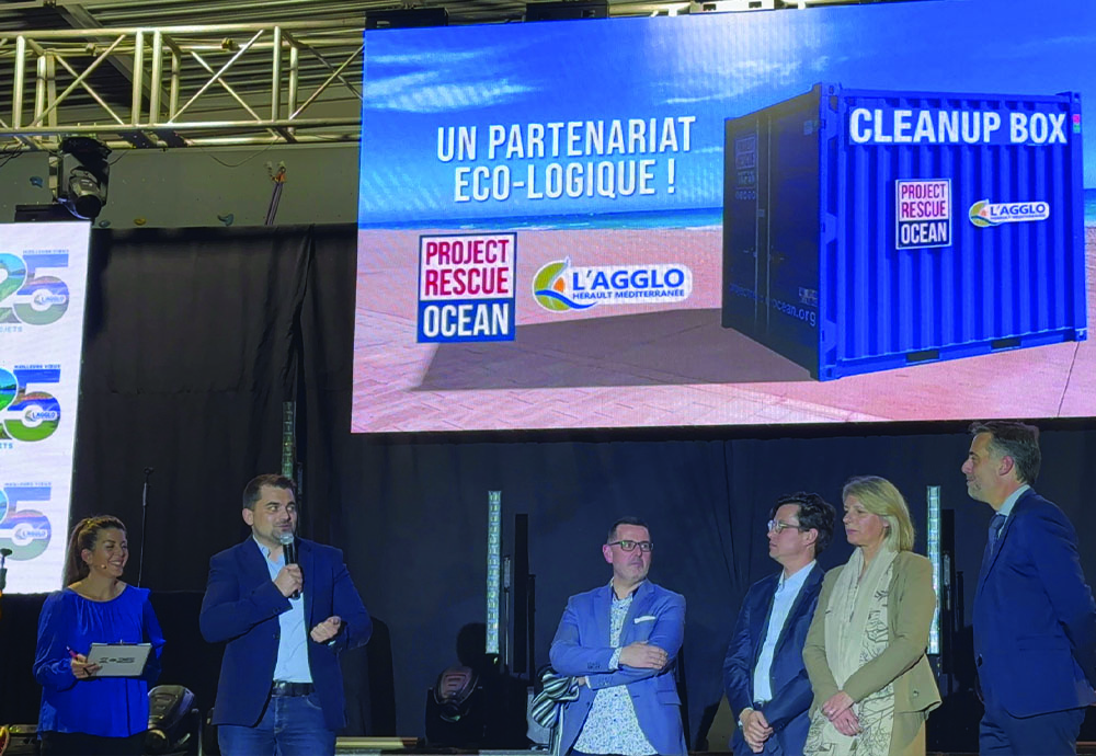 PROJECT RESCUE OCEAN : LA CLEAN BOX PRÉSENTÉE À BESSAN